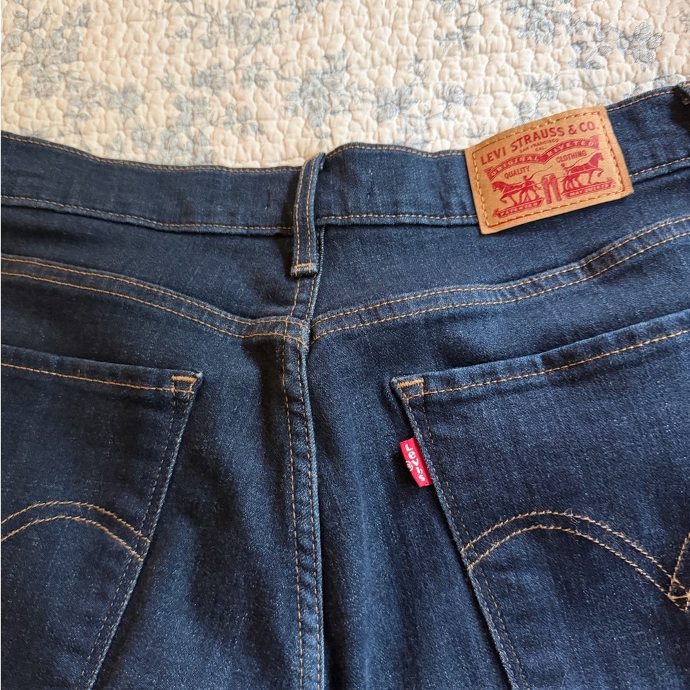 Levi's Dark Blue Boot Cut Jeans